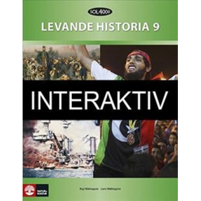 Omslagsbild SOL 4000 Levande historia 9 elevbok interaktiv