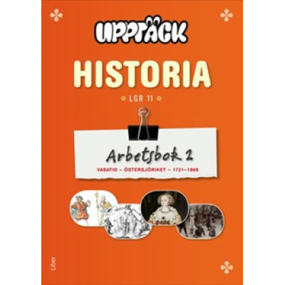 Omslagsbild Upptäck historia arbetsbok 2