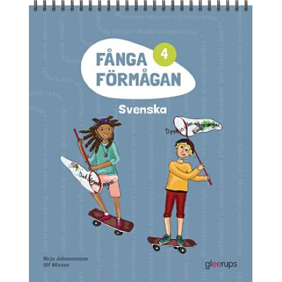 Barn leker med håvar.