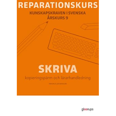 Reparationskurs Skriva Kop pärm + Lhl.