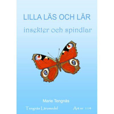 Omslagsbild Lilla läs och lär- insekter och spindlar