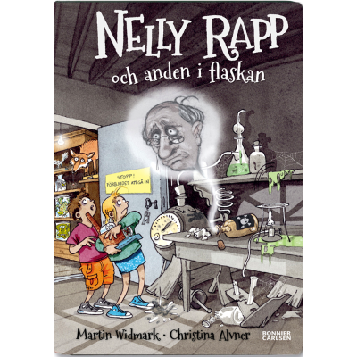 Omslag till Nelly Rapp och Anden i flaskan.