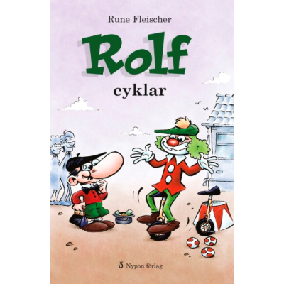 Omslagsbild Rolf cyklar