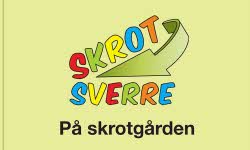 Skrot-Sverre på skrotgården.