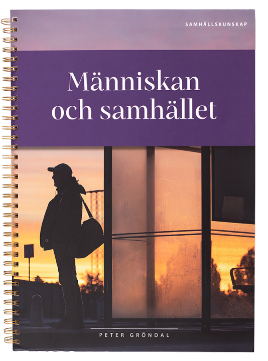Omslag till Människan och samhället.