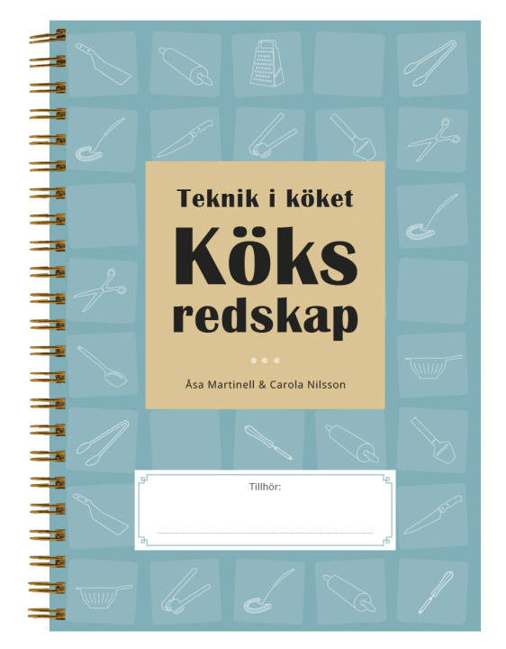 Teknik i köket – köksredskap elevbok