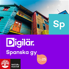 Omslagsbild Digilär Spanska för gymnasiet