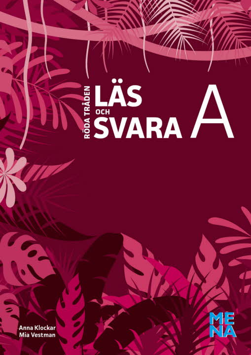 Omslag till Röda tråden Läs och svara A.