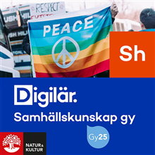 Omslagsbild Digilär Samhällskunskap för gymnasiet