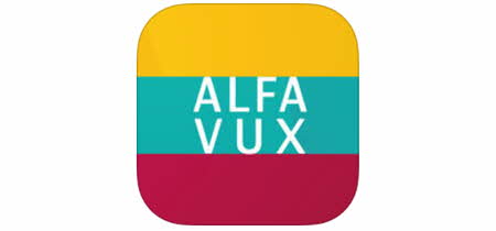 Alfavux ikon från App Store.
