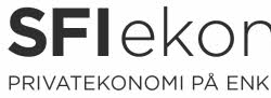 Bilden visar rubriken "SFI ekonomi, privatekonomi på enkel svenska"