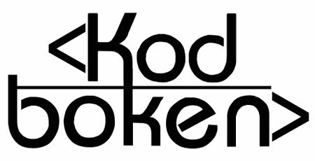 Kodbokens logotyp.