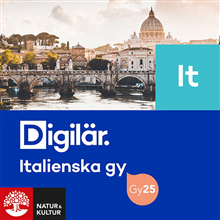 Omslagsbild Digilär Italienska för gymnasiet