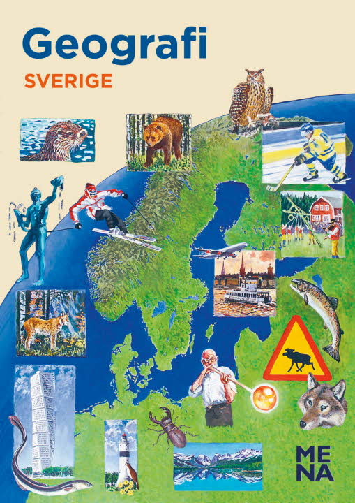 Omslagsbild Geografi Sverige